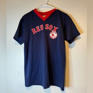 Vintage Boston Red Sox Jersey Garciaparra 5 #5 Majestic 2001 Size XL Boys‎